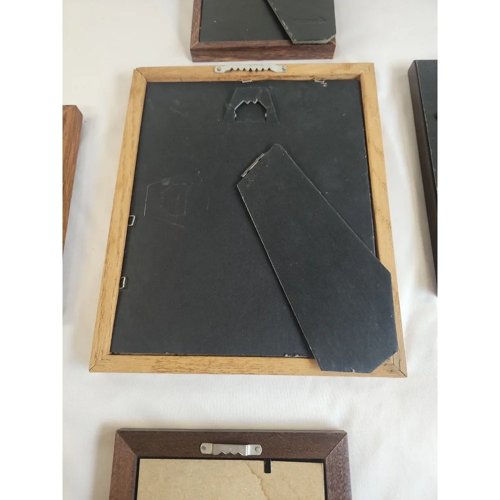 Lot Of 5 Picture Frames 1 8 X 10 4 5 X 7 All 5 Table Top